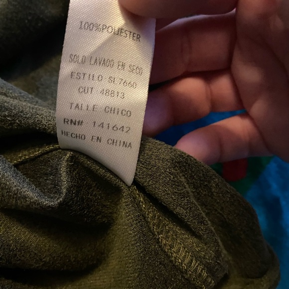 She + Sky Green A-Line Mini Skirt Casual - Picture 4 of 4